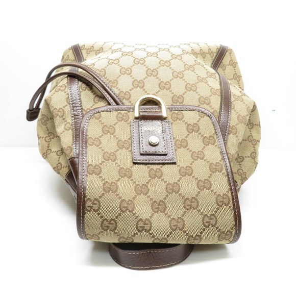 GUCCI GG ABBEY CANVAS BACKPACK - Picture 4 of 8